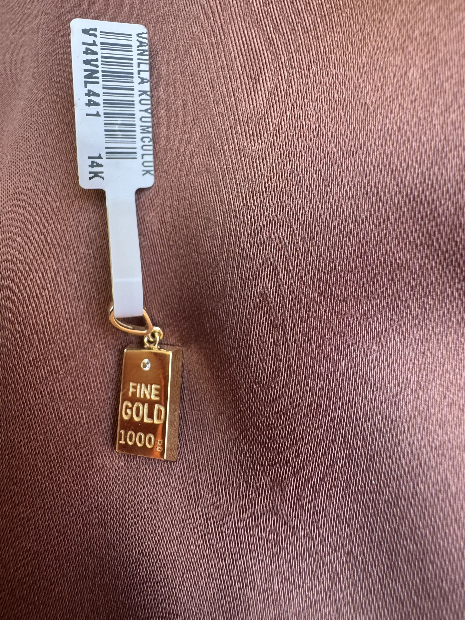 Fine Gold Kolye Ucu