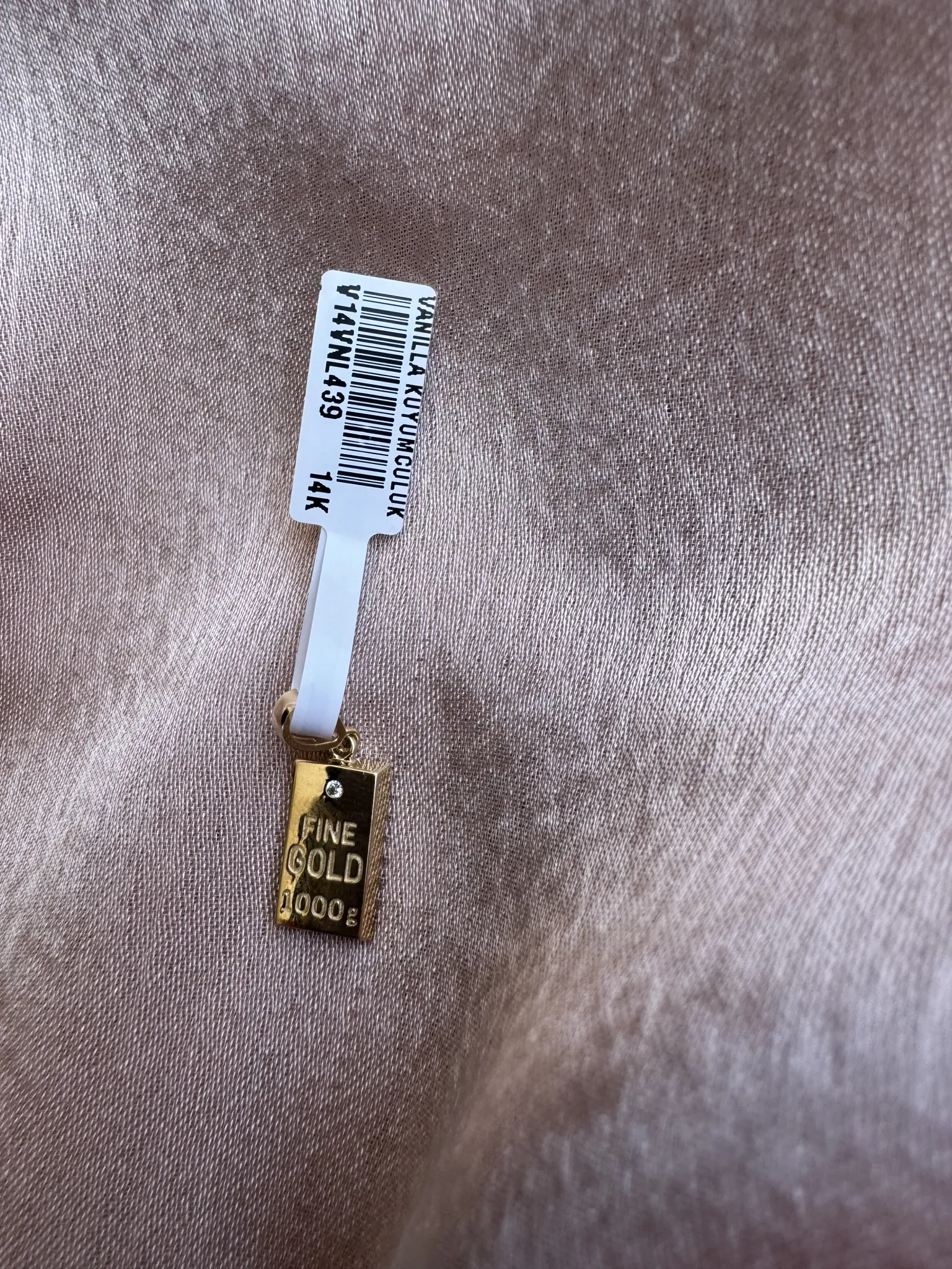 Fine Gold Kolye Ucu 
