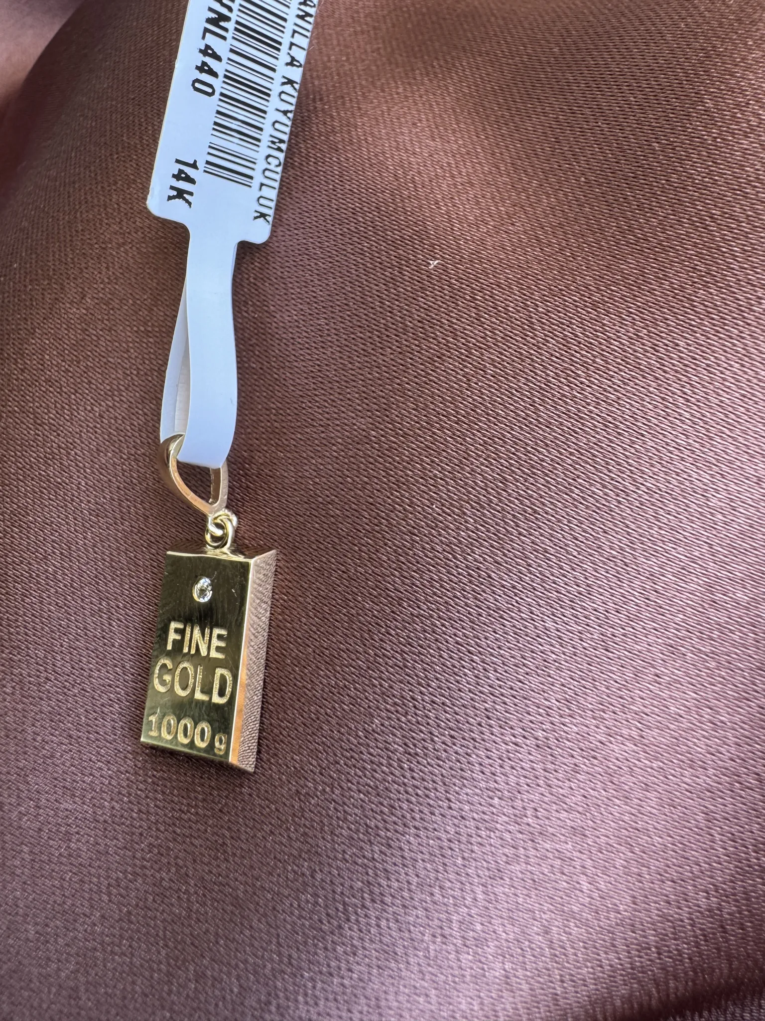 Fine Gold Kolye Ucu