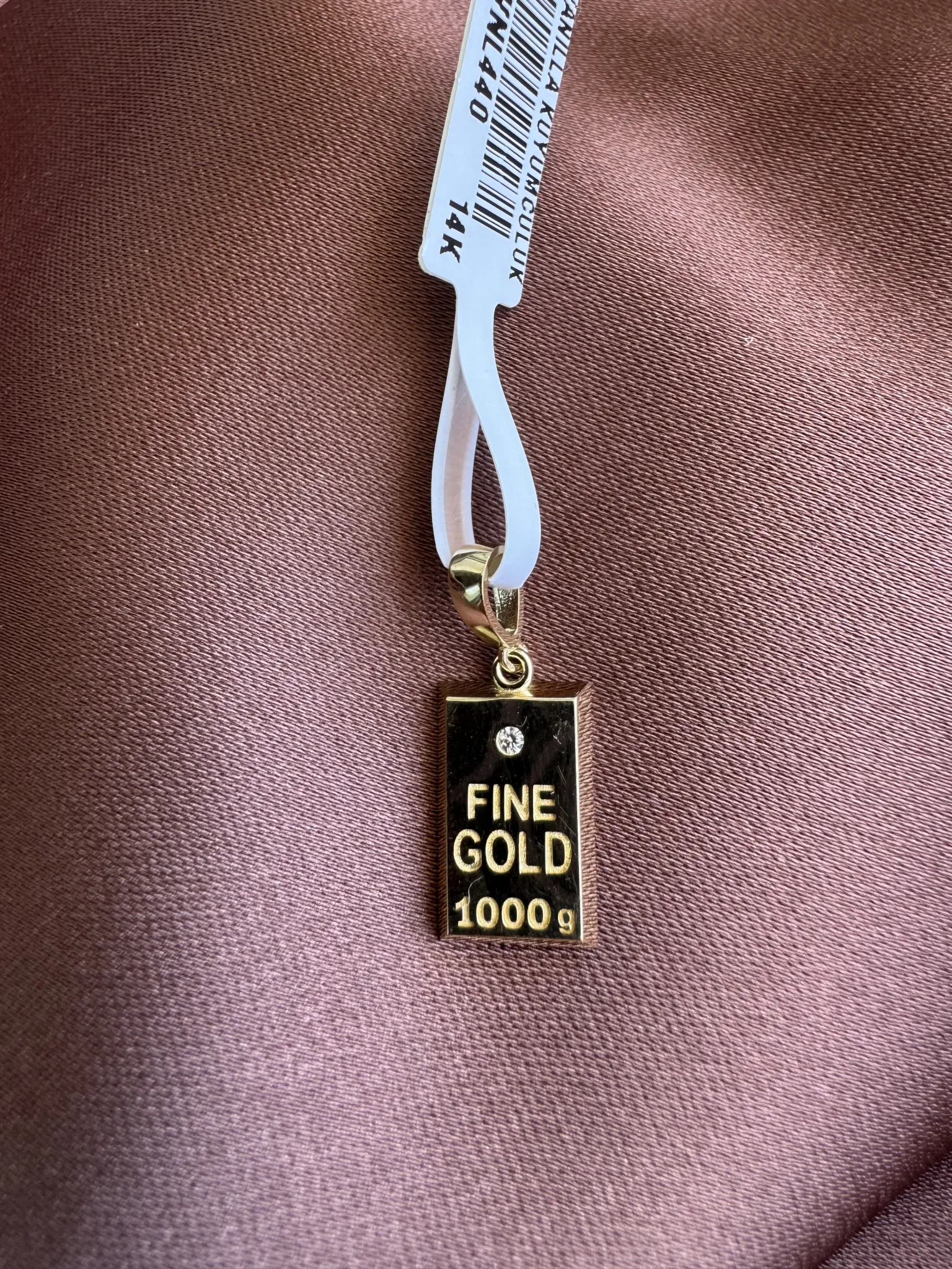 Fine Gold Kolye Ucu