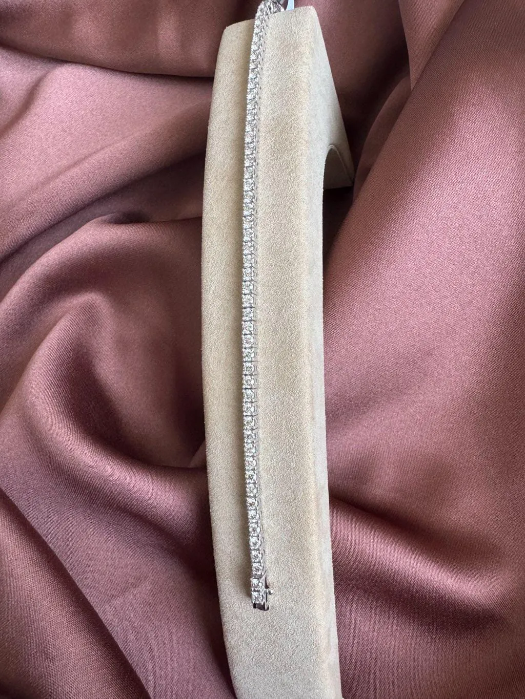 1.52 Carat Pırlanta SuYolu Bileklik