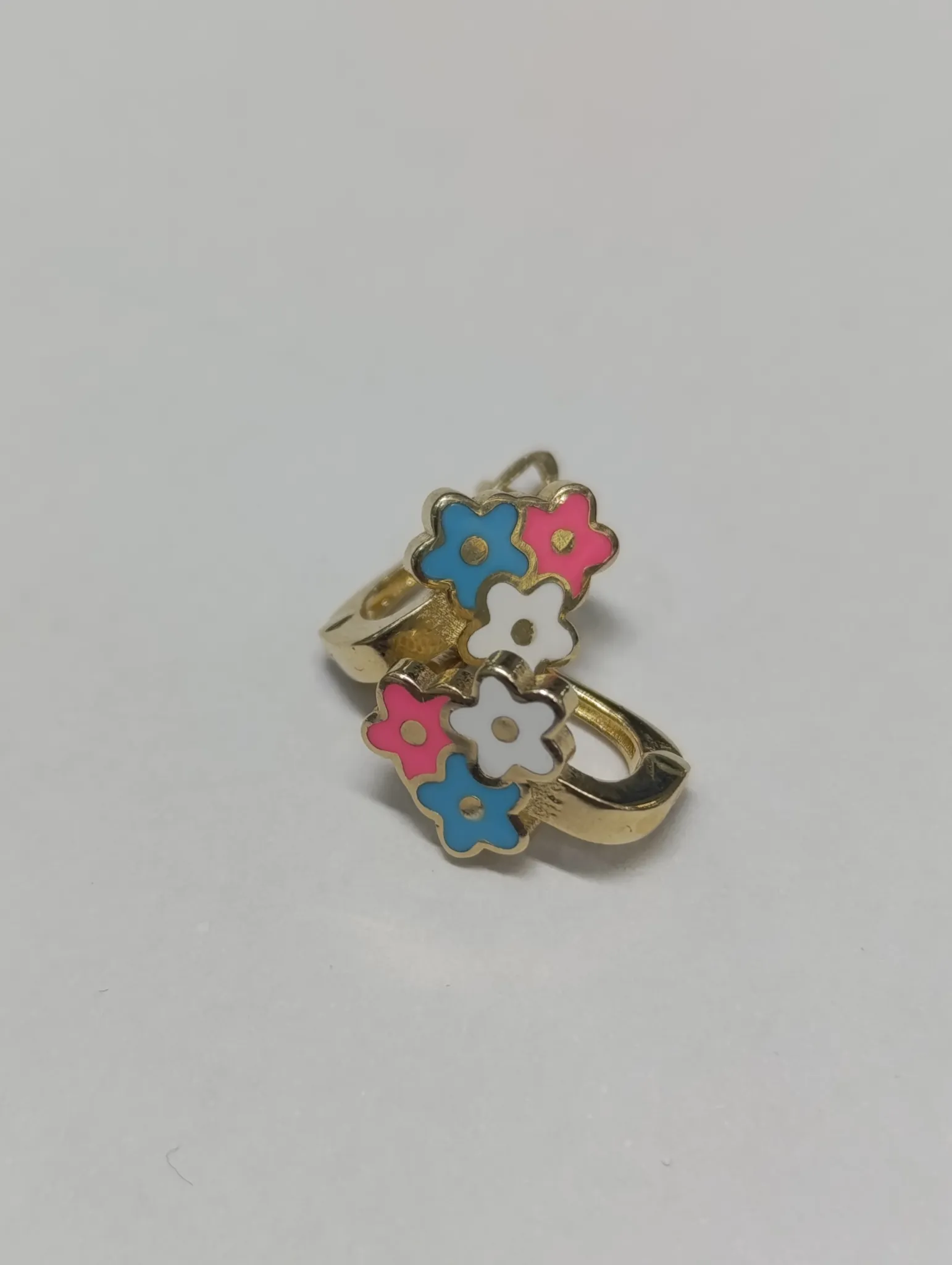 Çiçekli Çocuk küpesi 