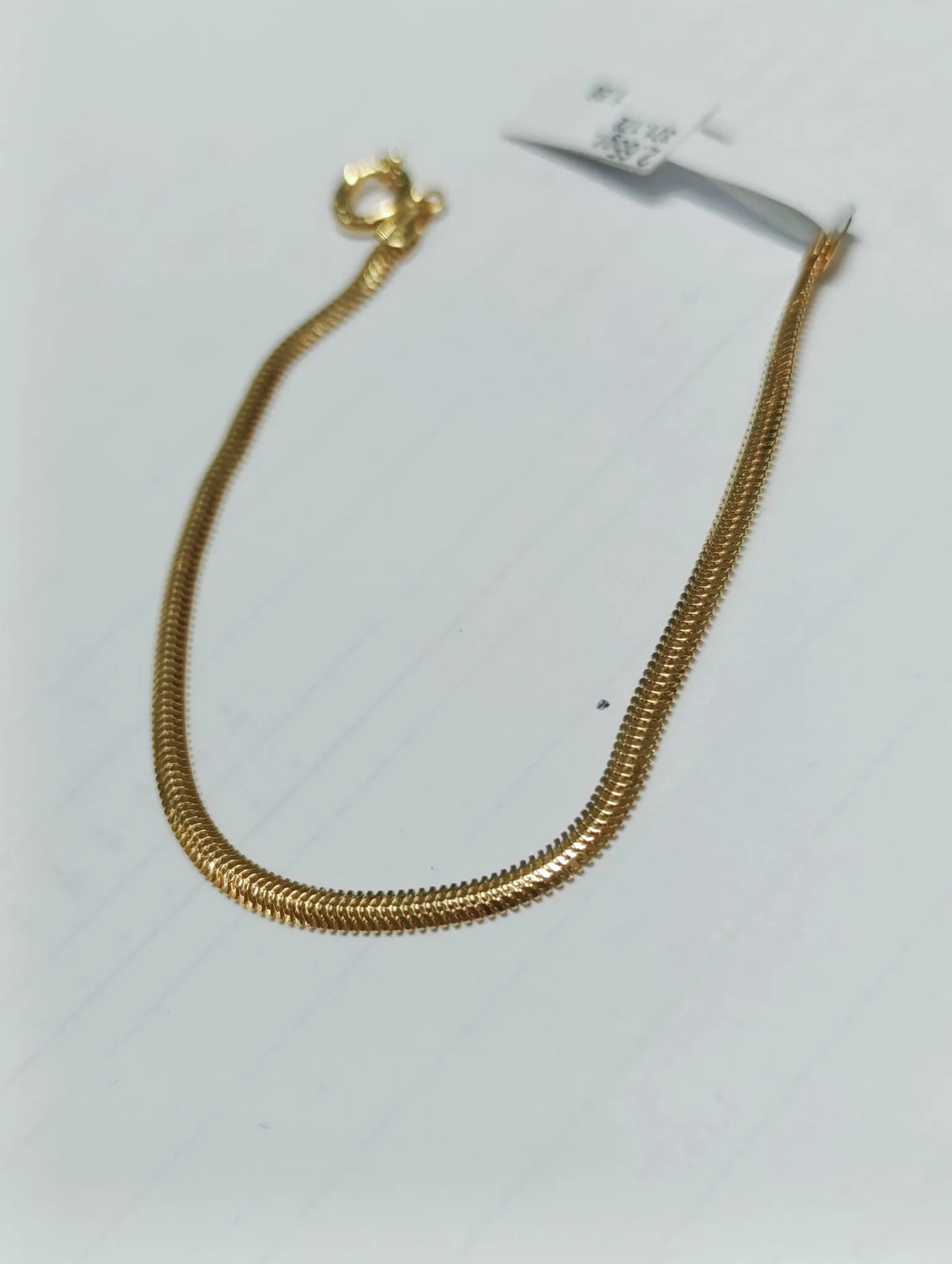 Sarı Renk İtalyan Bileklik