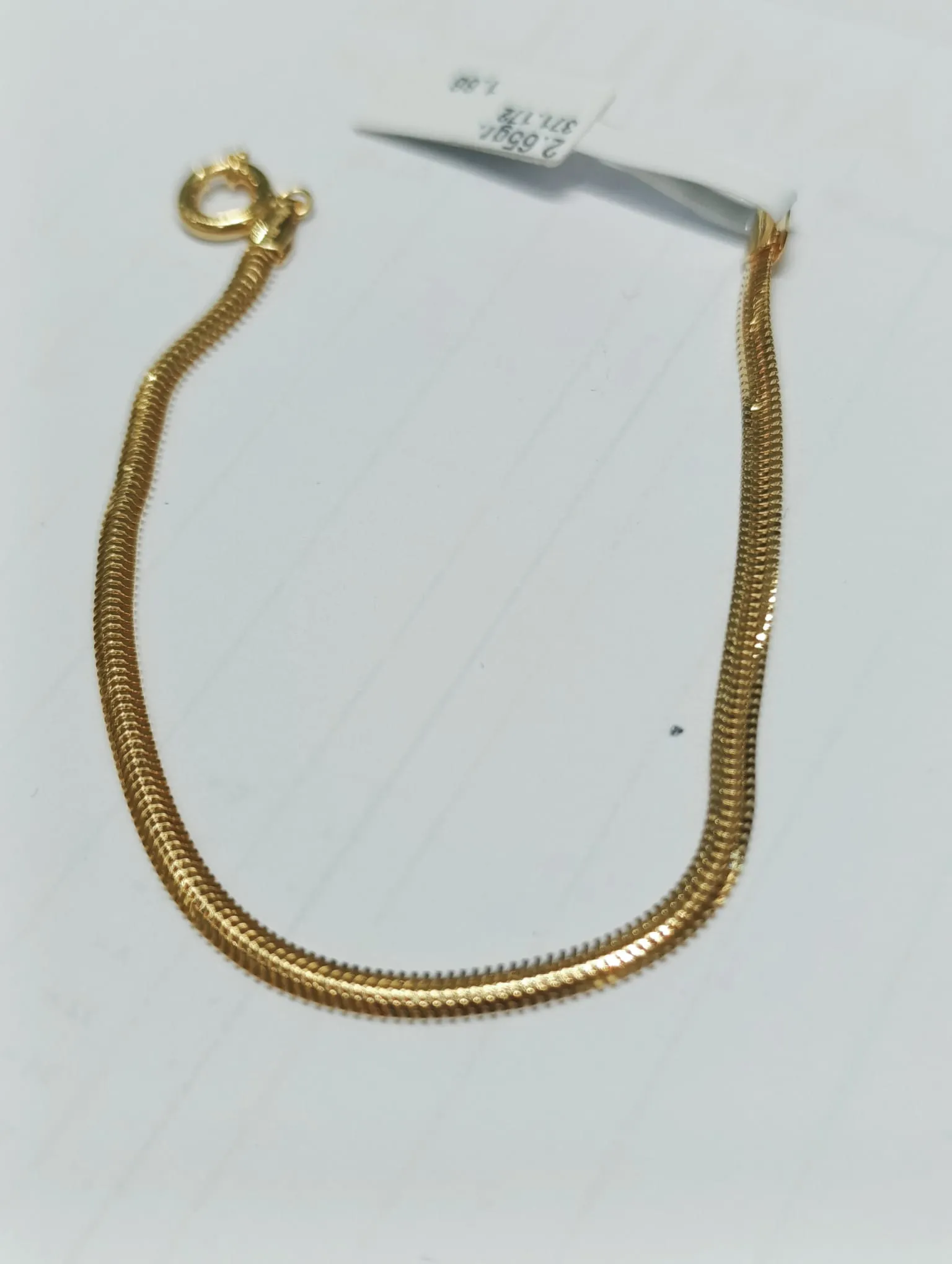 Sarı Renk İtalyan Bileklik