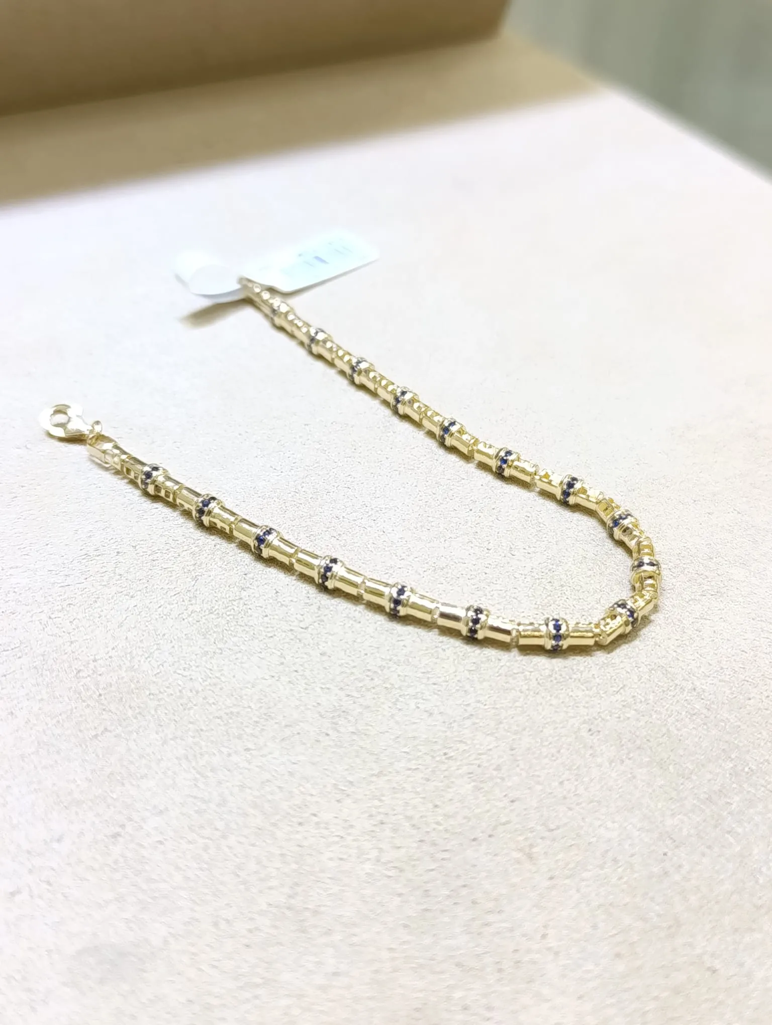 Dodge Mavi Taşlı Bileklik