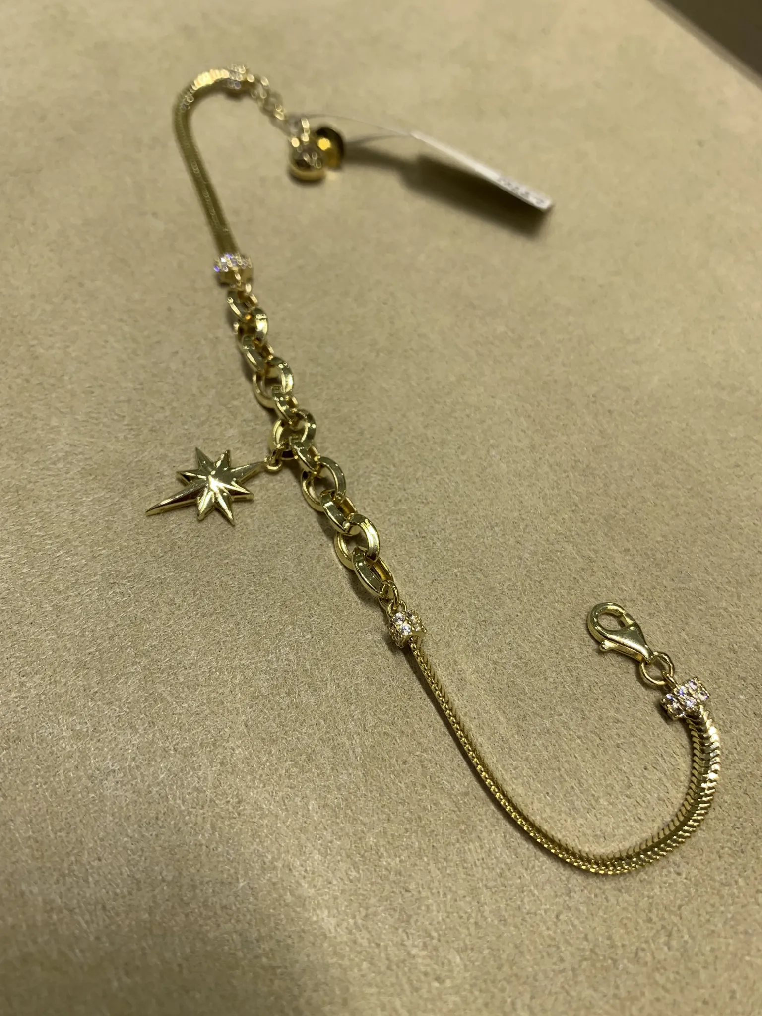 Kuzey Yıldızı İtalyan Bileklik