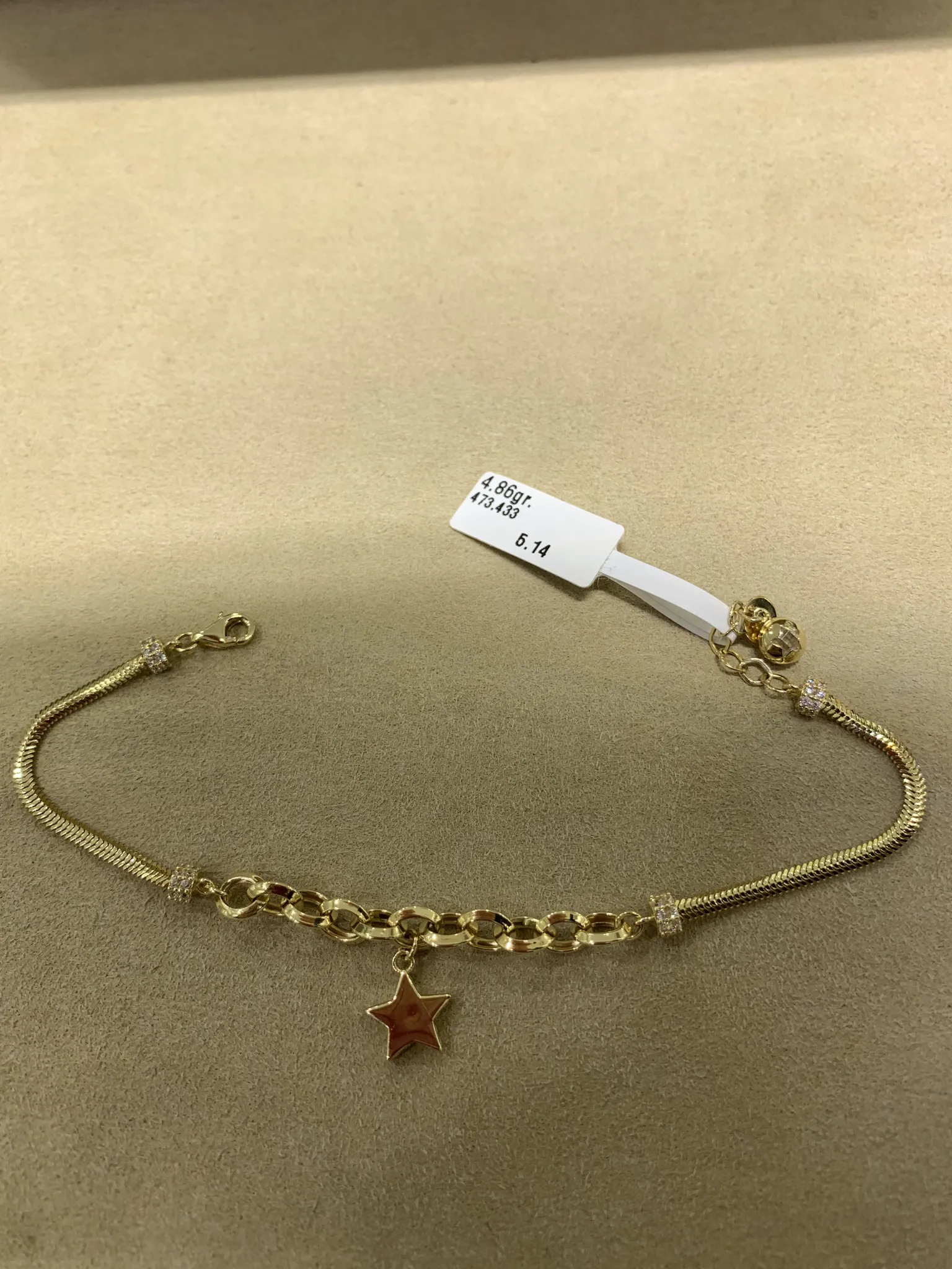 Yıldız İtalyan Bileklik 