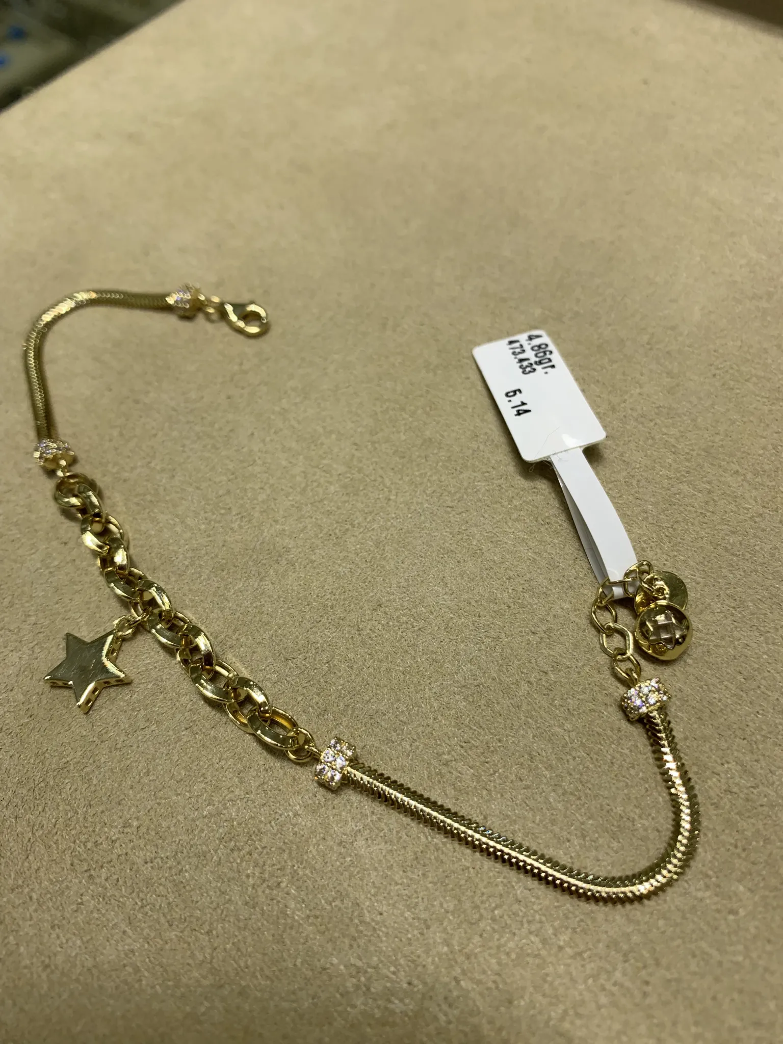 Yıldız İtalyan Bileklik 