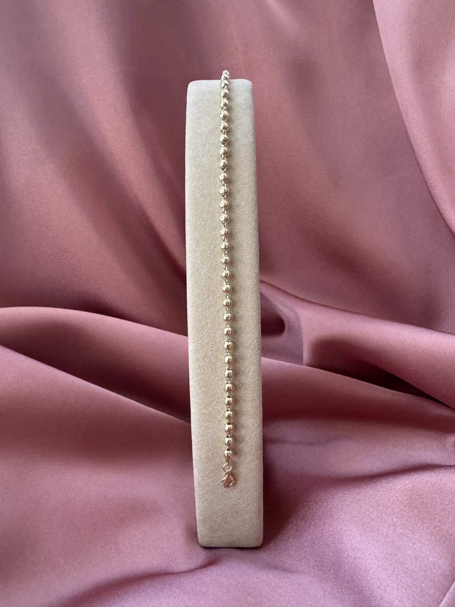 Boncuk Zincir Bileklik 