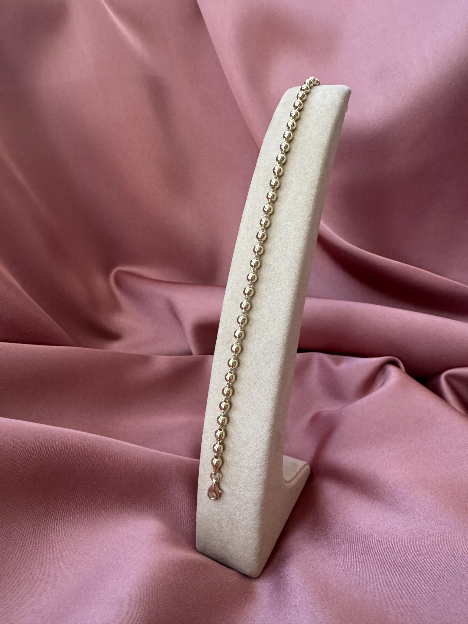 Boncuk Zincir Bileklik 