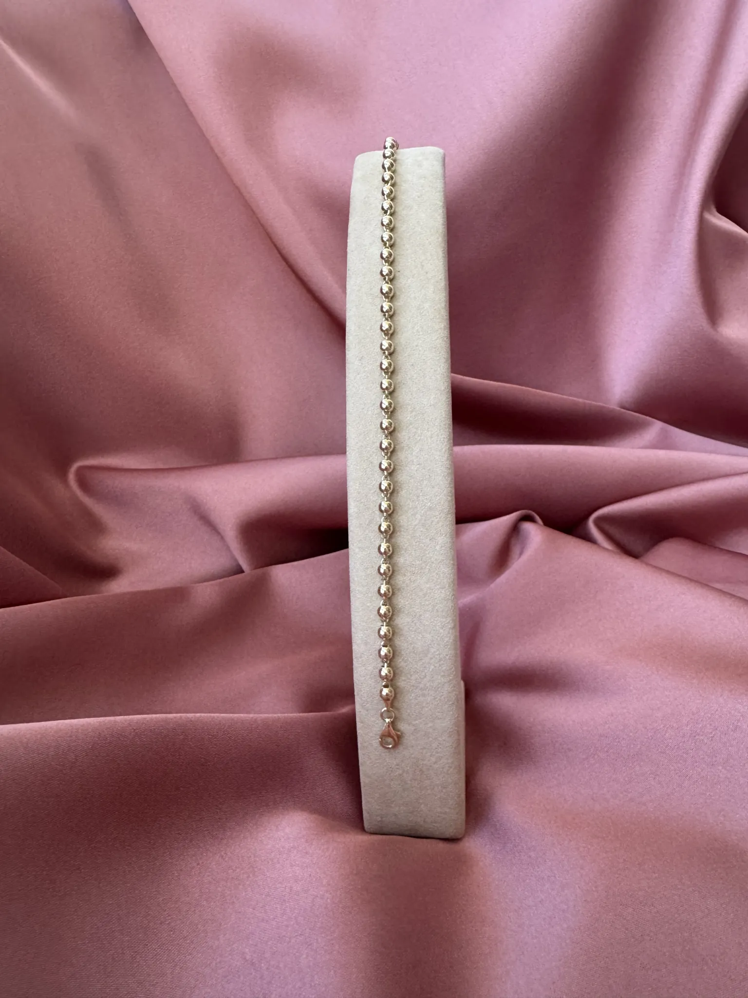 Boncuk Zincir Bileklik 