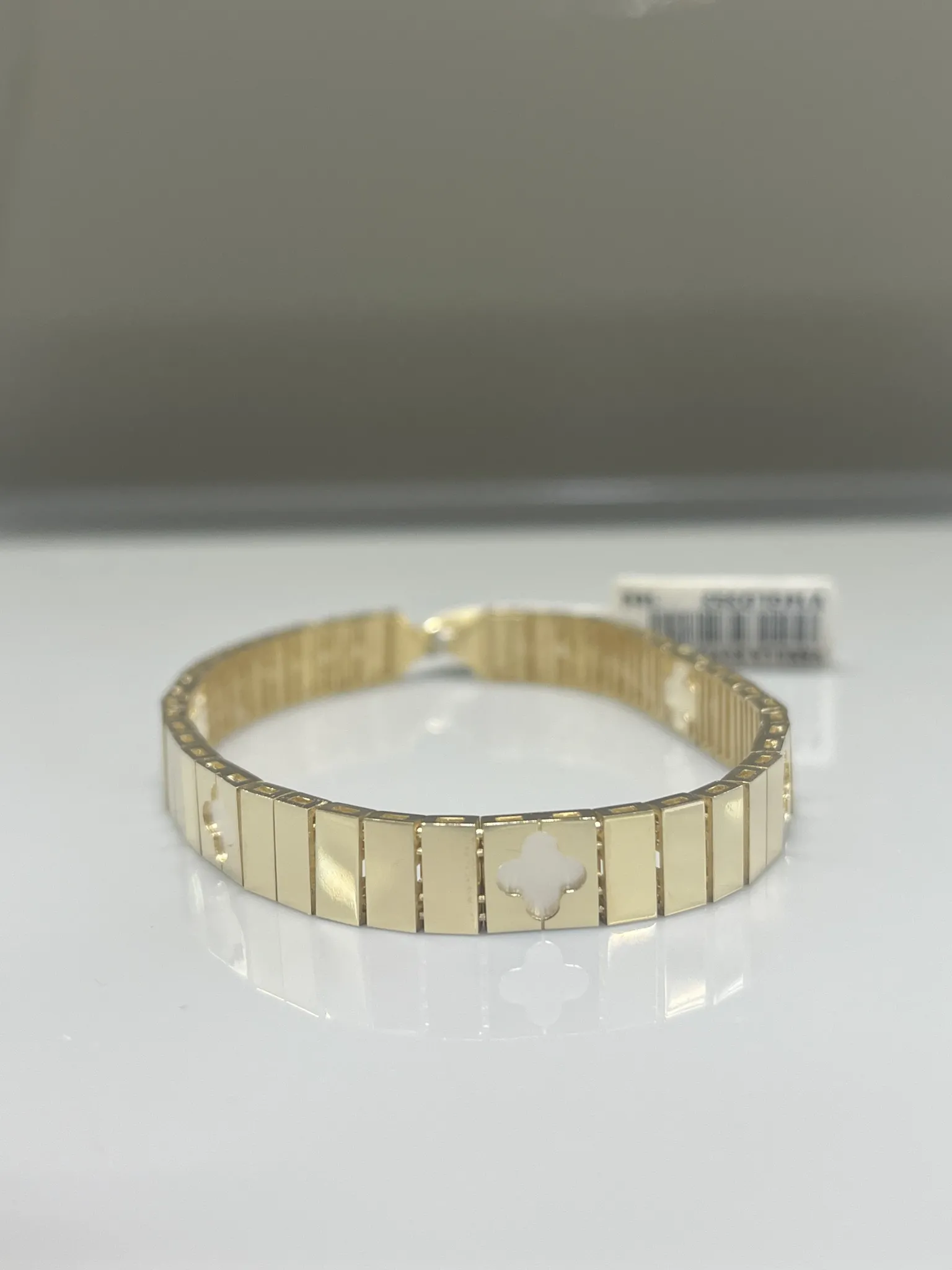 Yonca Kare Blok Bileklik