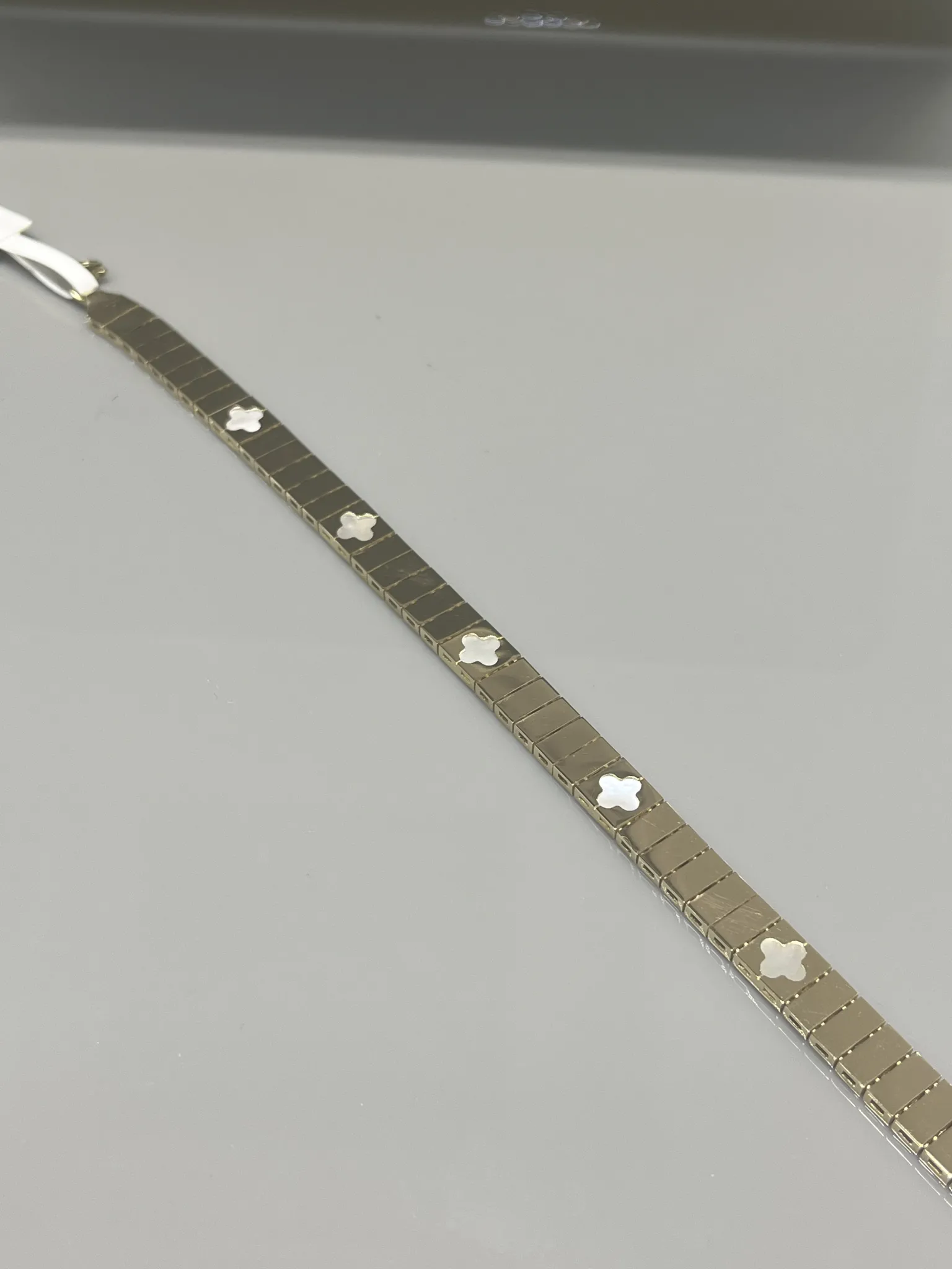 Yonca Kare Blok Bileklik